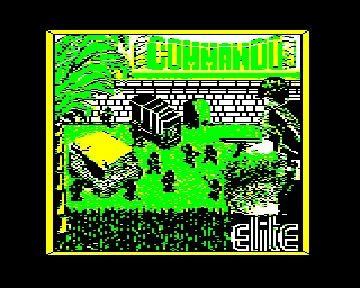 Commando (19xx)(Elite) screen shot title